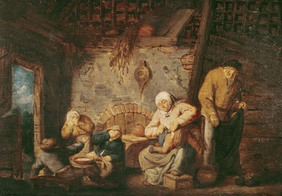 Die Toilette von Adriaen Jansz. van Ostade